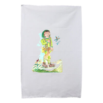 Splendid Fellow Pumpkin Tea Towel Thumbnail