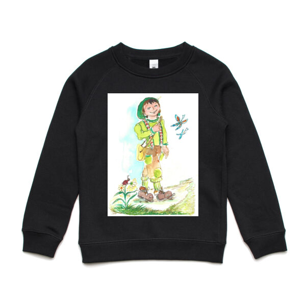 Kid's Sweatshirt Featuring Splendid Fellow Pumpkin Thumbnail
