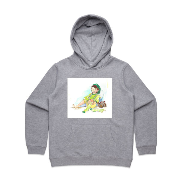 Kid's Hoodie Featuring Splendid Fellow Pumpkin Thumbnail